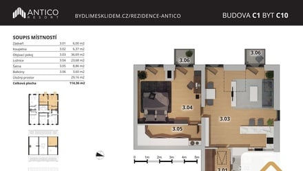 Prodej bytu 2+kk 82 m², Český Brod