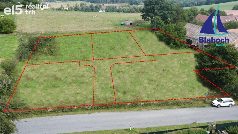 Prodej pozemky pro bydlení, 5 184 m² - Pečice - Pečičky
