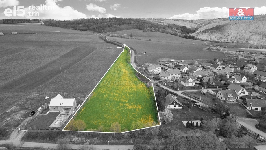 Prodej pozemky pro bydlení, 9 989 m² - Nezabudice