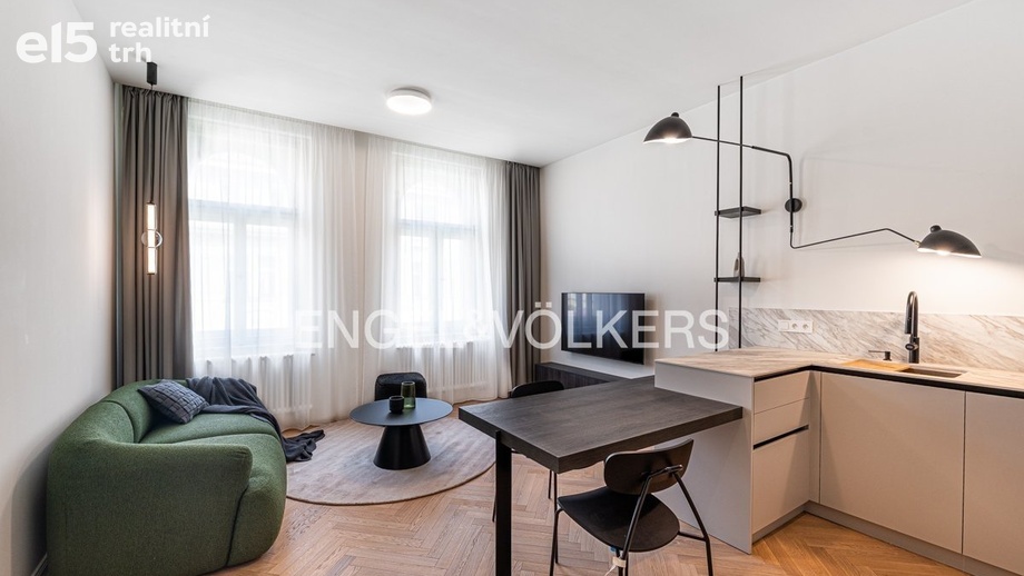 Pronájem byty 2+kk, 57 m² - Praha - Vinohrady