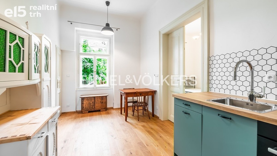 Pronájem byty 1+1, 40 m² - Praha - Smíchov