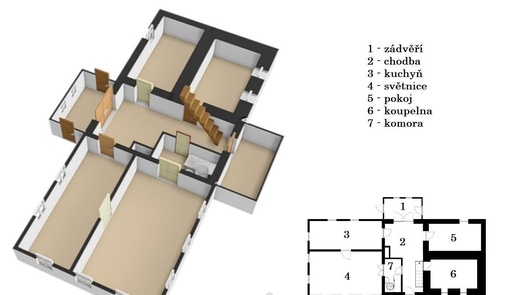 Prodej chalupa, 108 m² - Rokytnice nad Jizerou - Dolní Rokytnice