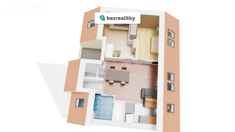 Prodej byty 3+kk, 81 m² - Brno - Bystrc