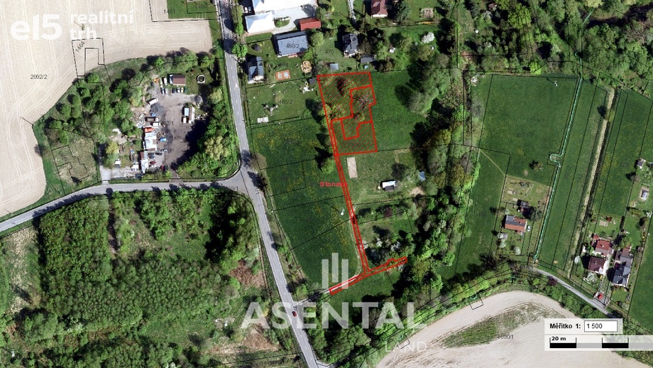 Prodej pozemky pro bydlení, 2 222 m² - Stonava