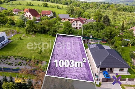 Prodej stavebního pozemku 1 003 m², Březnice