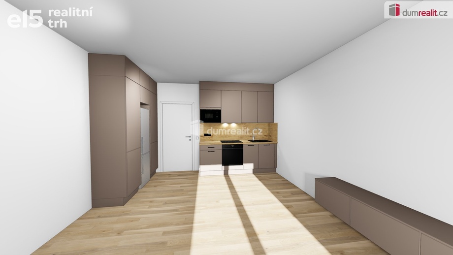 Pronájem byty 1+kk, 30 m² - Praha - Libeň