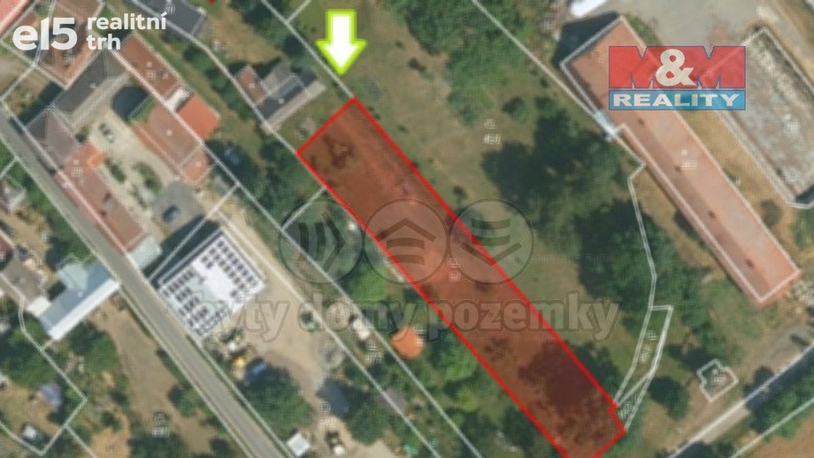 Prodej zahrady 1 757 m², Zbýšov - Klucké Chvalovice