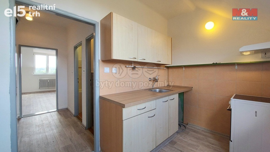 Pronájem bytu 2+1 50 m², Příbram VII