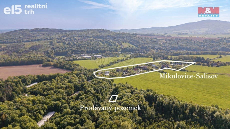 Prodej pozemky pro bydlení, 991 m² - Mikulovice