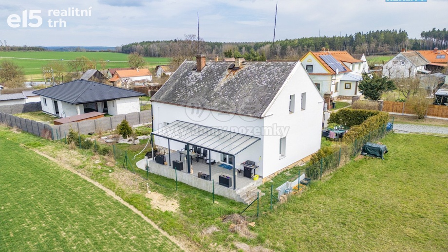 Prodej chalupa, 67 m² - Všeruby - Popovice