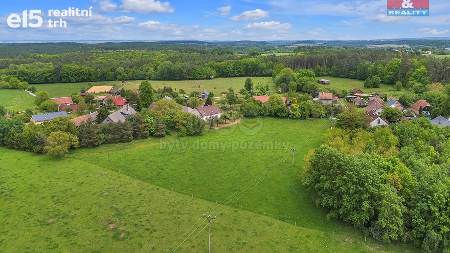 Prodej pozemky pro bydlení, 5 738 m² - Žumberk - Prostějov