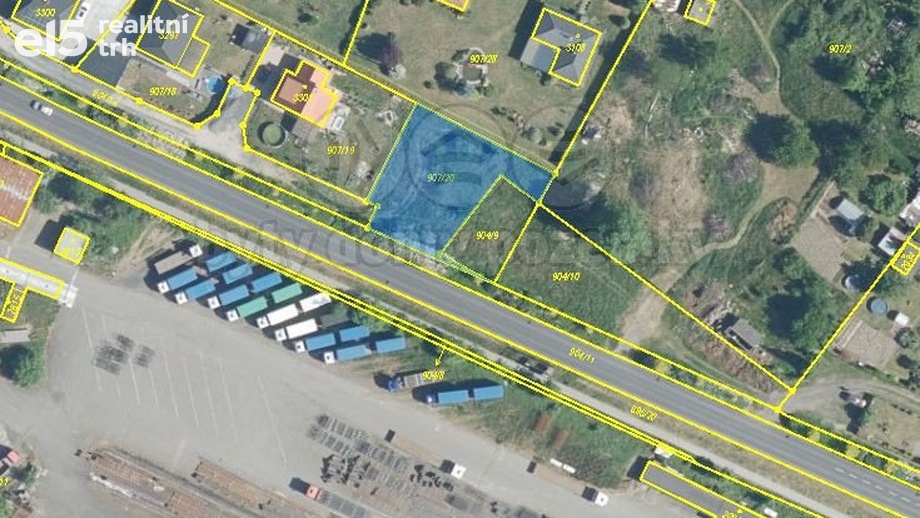Prodej pozemky pro bydlení, 875 m² - Ostrov