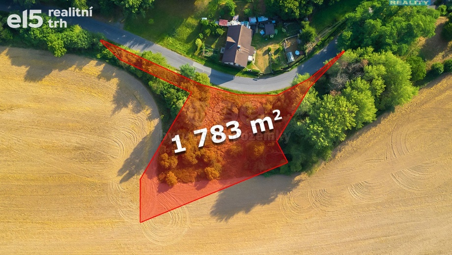 Prodej louky 2 833 m², Dubá