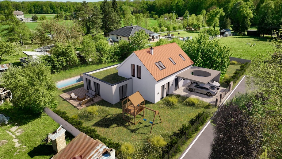 Prodej stavebního pozemku 1 555 m², Litovel - Tři Dvory