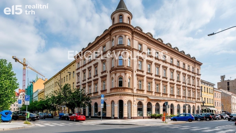 Pronájem kanceláře, 111 m² - Praha - Karlín