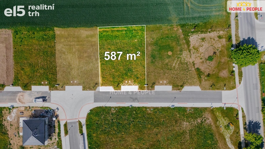 Prodej pozemky pro bydlení, 587 m² - Pečky