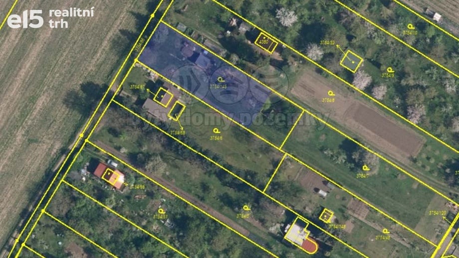 Prodej pozemky - zahrady, 1 200 m² - Roudnice nad Labem