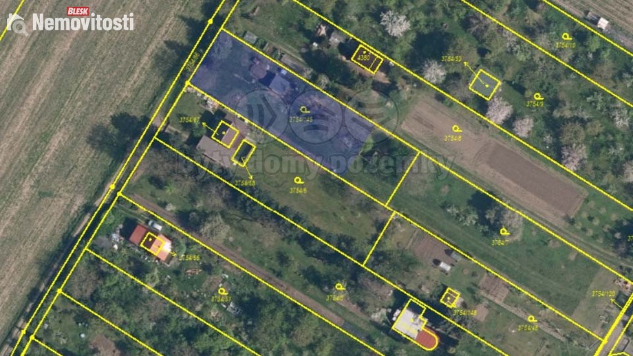 Prodej zahrady 1 200 m², Roudnice nad Labem