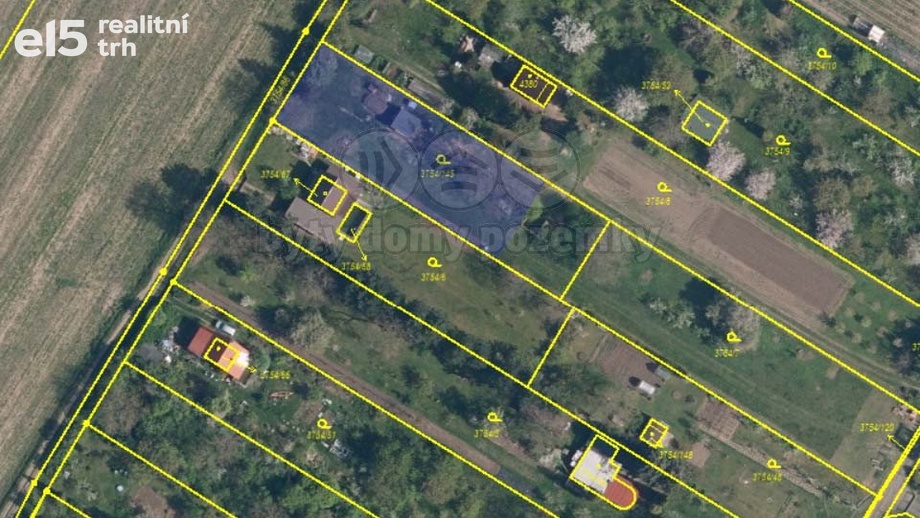Prodej pozemky - zahrady, 1 200 m² - Roudnice nad Labem