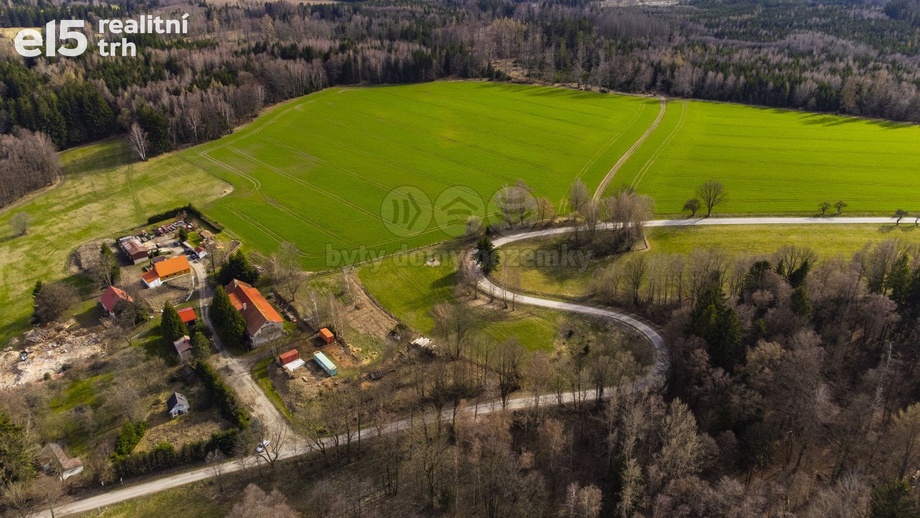 Prodej pozemky pro bydlení, 3 930 m² - Trhová Kamenice - Hluboká