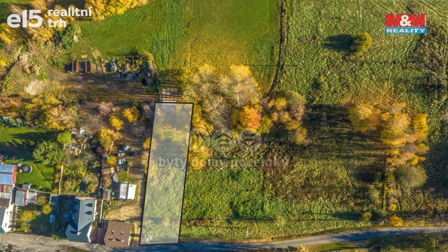 Prodej pozemky pro bydlení, 902 m² - Nové Město pod Smrkem