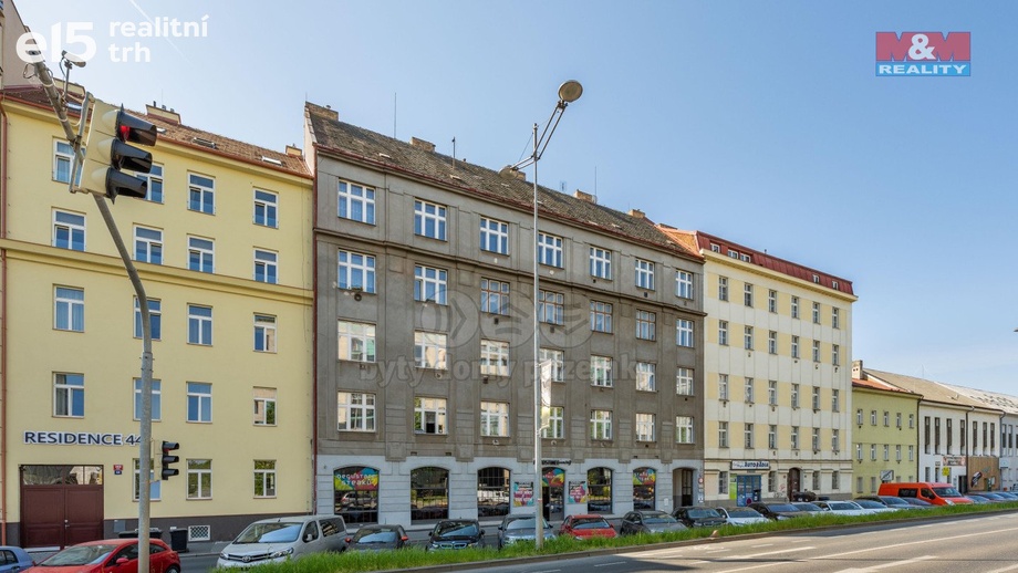 Pronájem byty 2+1, 68 m² - Praha - Karlín
