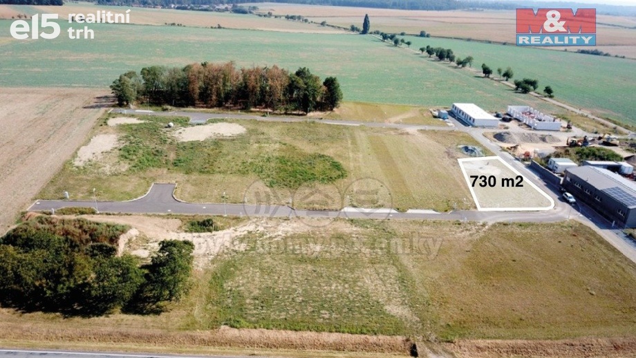 Pronájem pozemky pro komerční výstavbu, 730 m² - Valeč