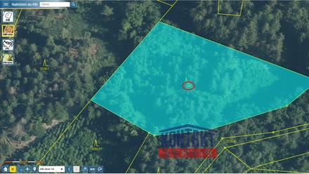 Prodej lesa 27 178 m², Liptál