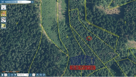 Prodej lesa 27 178 m², Liptál