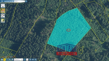 Prodej lesa 27 178 m², Liptál