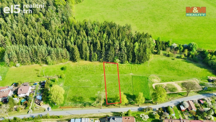 Prodej pozemky pro bydlení, 642 m² - Brněnec - Moravská Chrastová