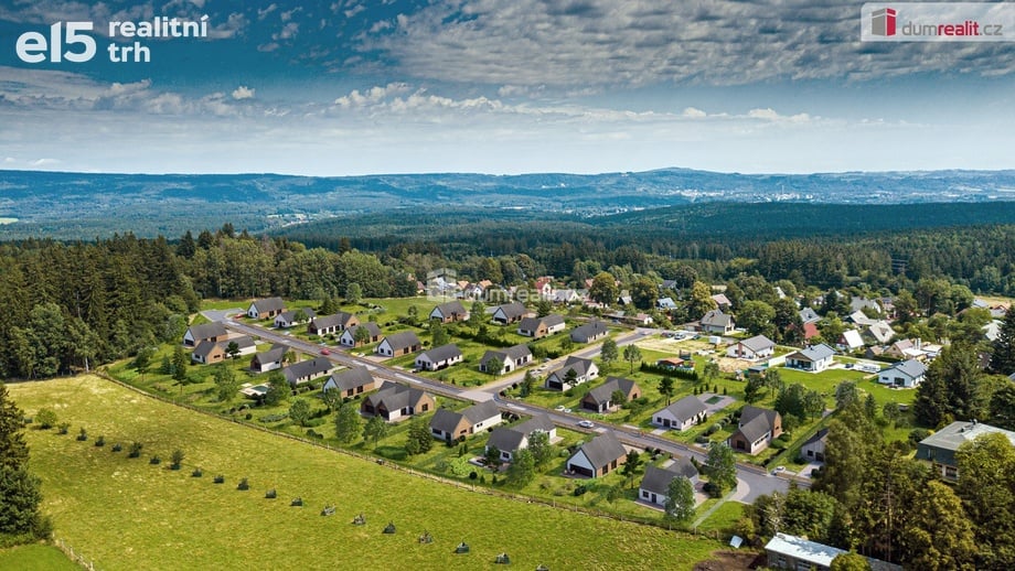 Prodej pozemky pro bydlení, 802 m² - Tři Sekery - Krásné