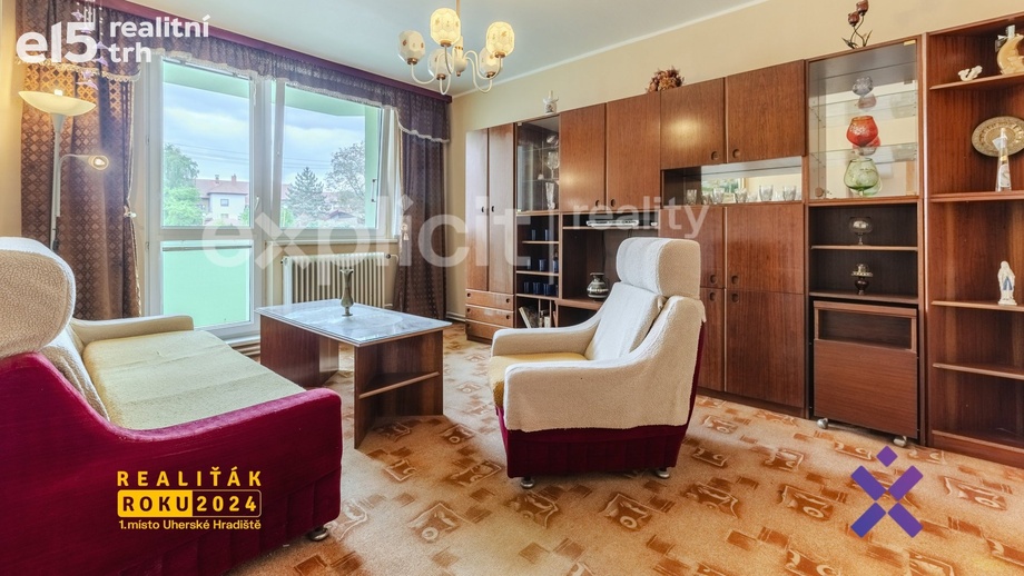 Prodej byty 3+1, 71 m² - Bojkovice