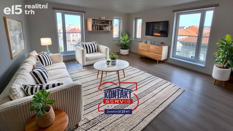 Pronájem byty 3+kk, 75 m² - České Budějovice 3