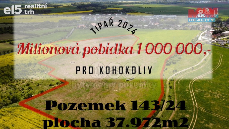 Prodej pozemky pro komerční výstavbu, 37 972 m² - Tachlovice