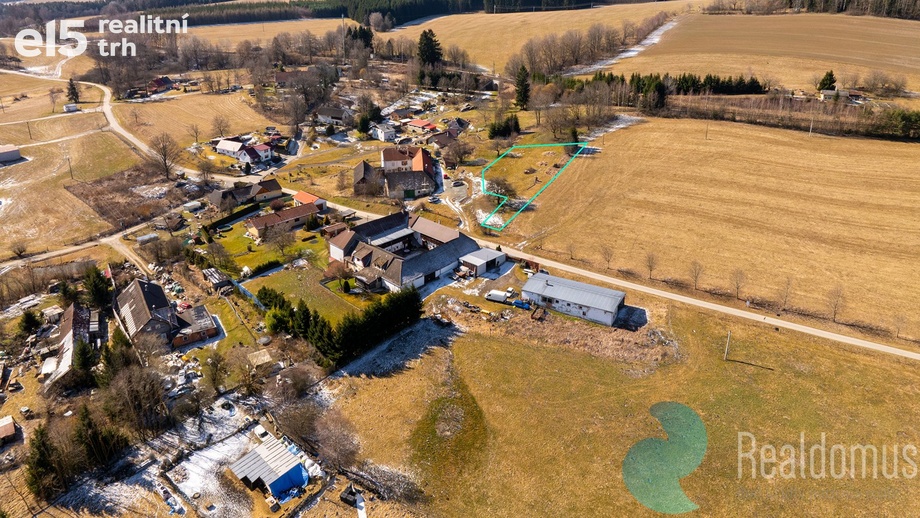 Prodej pozemky pro bydlení, 1 000 m² - Bujanov - Suchdol u Bujanova