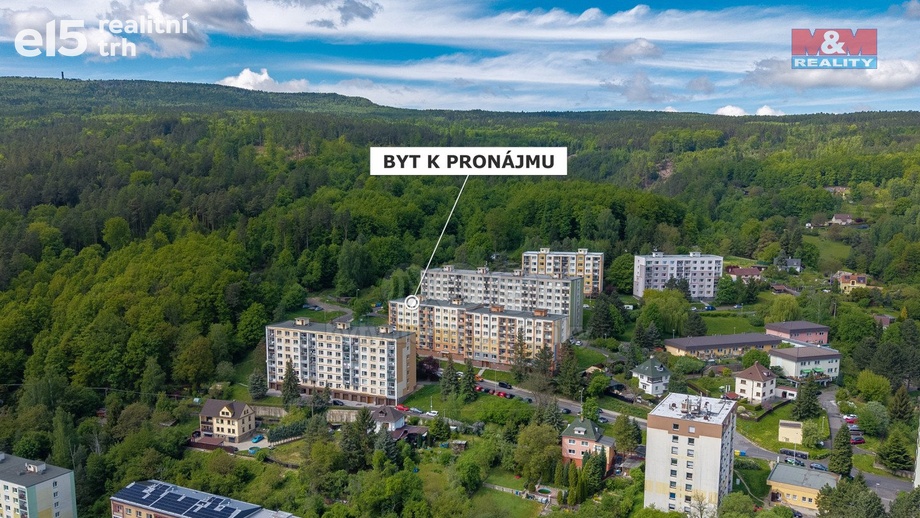Pronájem byty 1+1, 33 m² - Děčín IX-Bynov