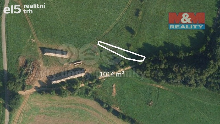 Prodej zemědělská půda, 1 014 m² - Bezděčí u Trnávky - Unerázka
