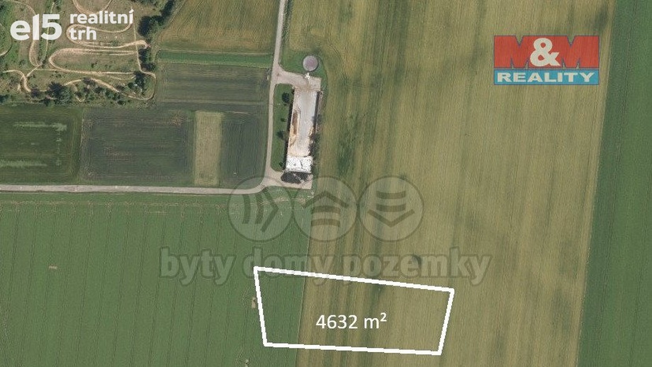 Prodej zemědělská půda, 4 632 m² - Náměšť na Hané