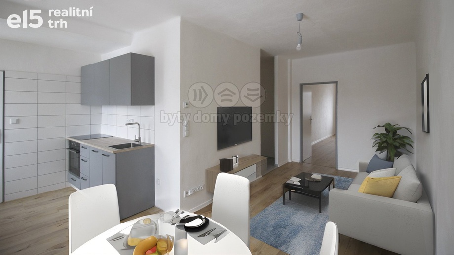 Pronájem byty 2+kk, 48 m² - Plzeň - Jižní Předměstí