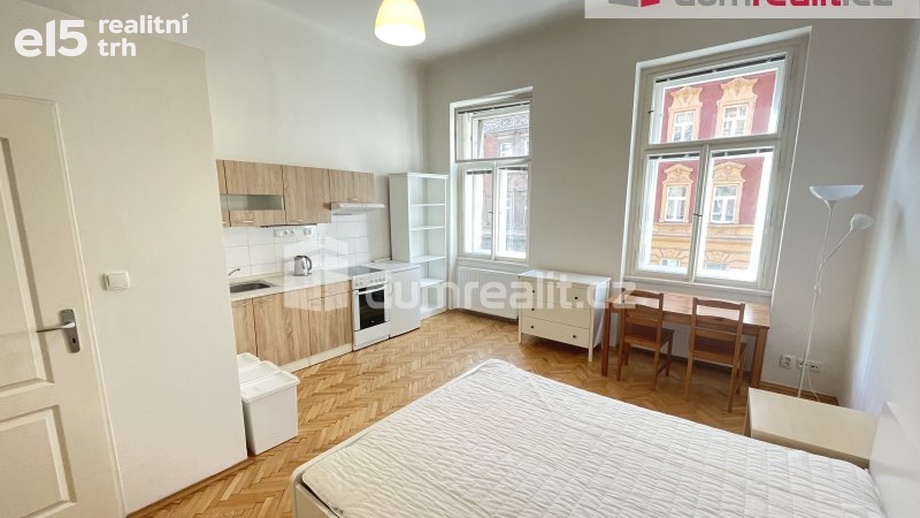 Pronájem byty 1+kk, 25 m² - Praha - Smíchov
