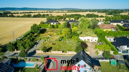 Prodej stavebního pozemku 965 m², Tršice - Hostkovice