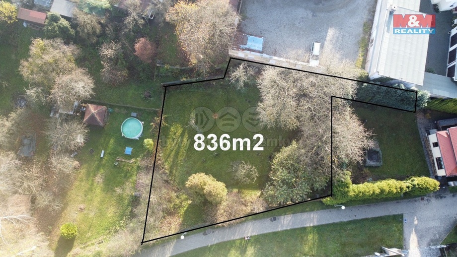 Prodej pozemky - zahrady, 836 m² - Nový Bor - Arnultovice