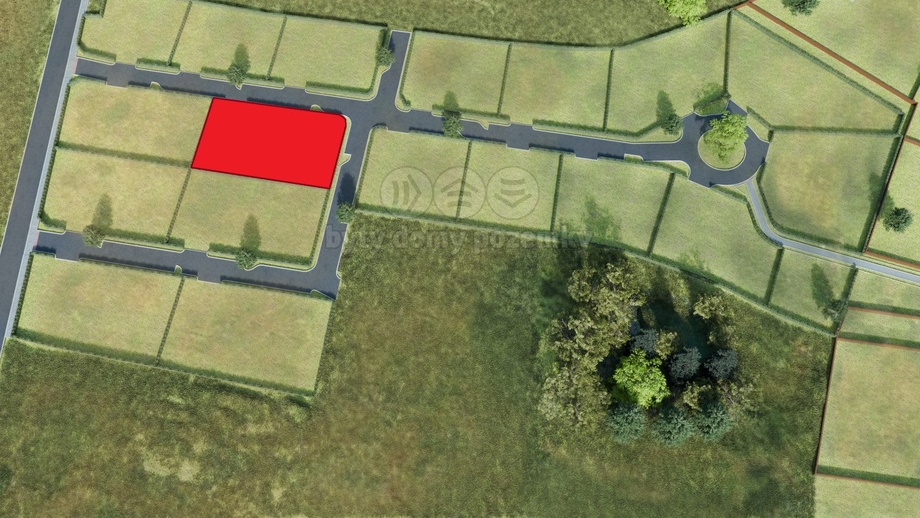 Prodej pozemky pro bydlení, 861 m² - Nová Ves