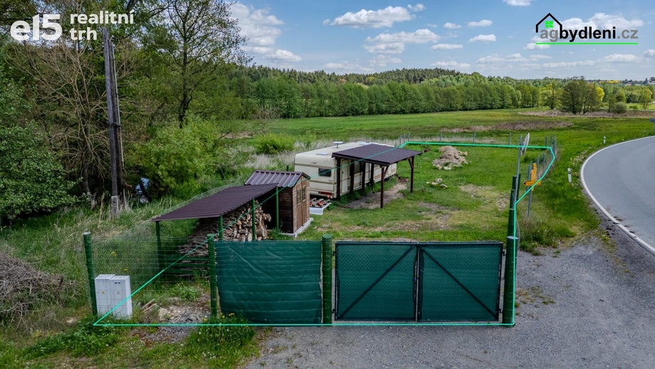 Prodej pozemky - zahrady, 516 m² - Zahrádka - Hůrky