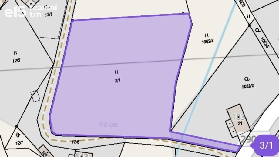 Prodej pozemky pro bydlení, 3 593 m² - Lučany nad Nisou
