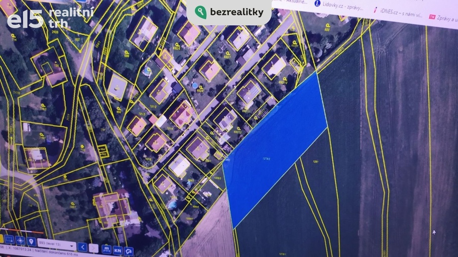 Prodej pozemky pro bydlení, 4 084 m² - Osík