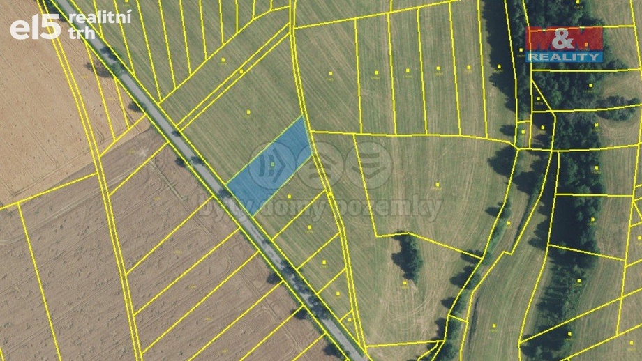 Prodej pozemky - trvalý travní porost, 7 201 m² - Dolní Újezd