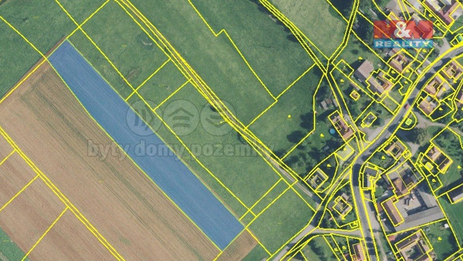 Prodej pole 47 742 m², Nová Ves u Jarošova