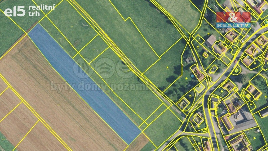 Prodej zemědělská půda, 47 742 m² - Nová Ves u Jarošova